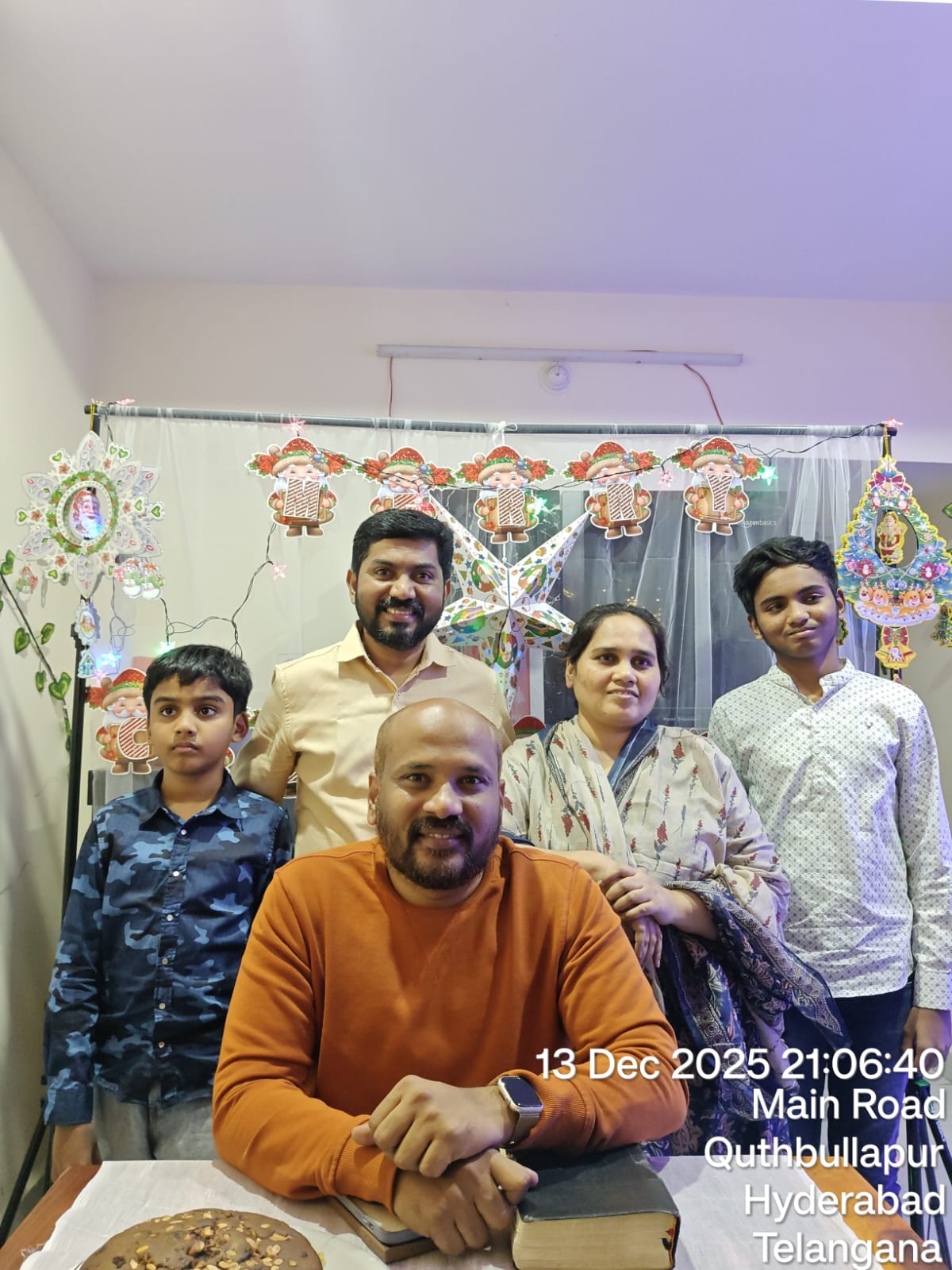 Christmas Celebration at David Brother Residence – 13 Dec 2025