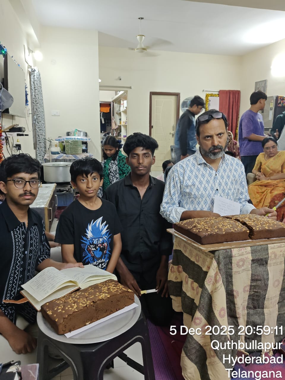 Christmas Celebration at Prashant Brother Residence – 5 Dec 2025