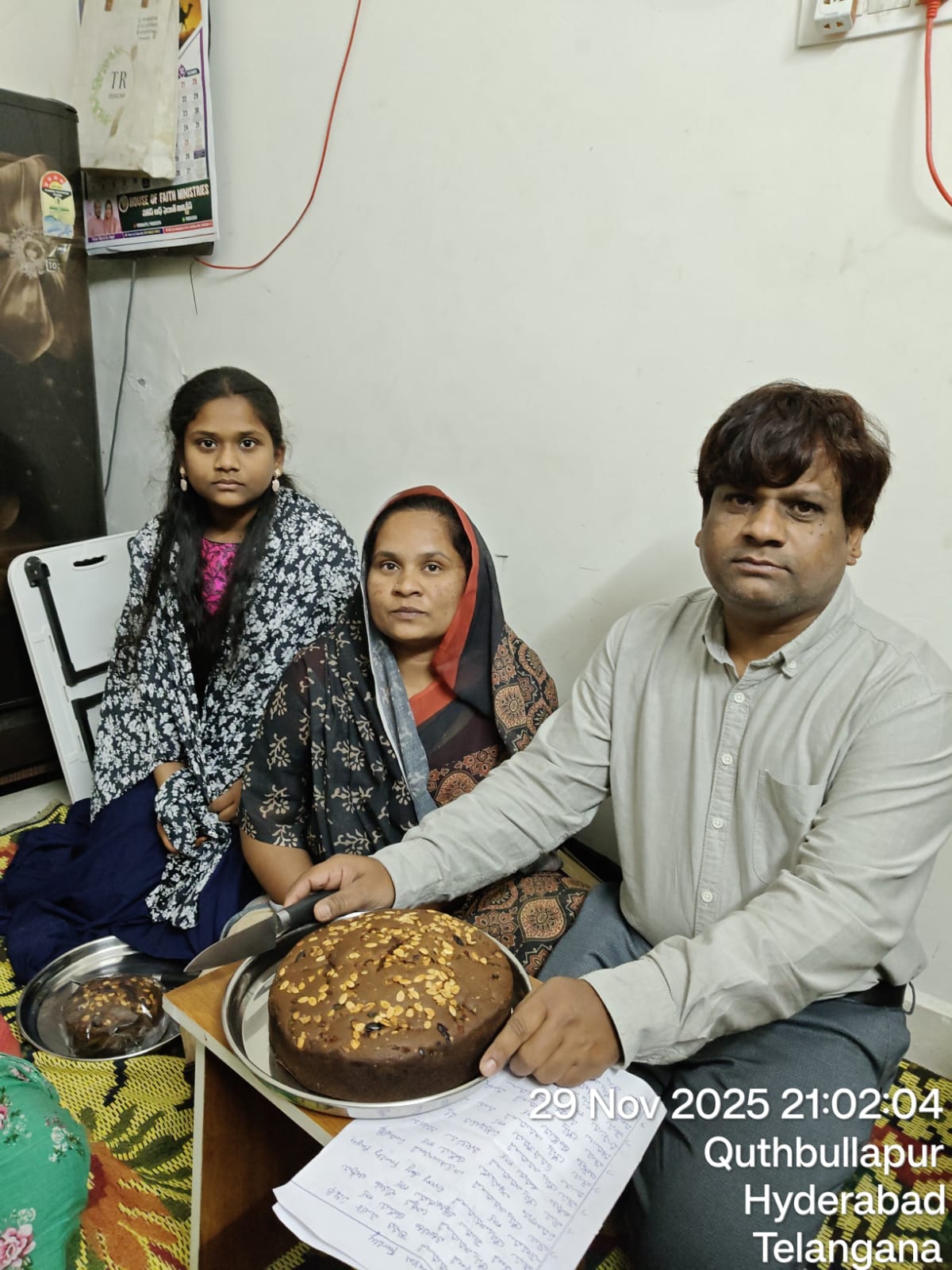 Christmas Celebration at Prabhakar Brother Residence – 29 Nov 2025