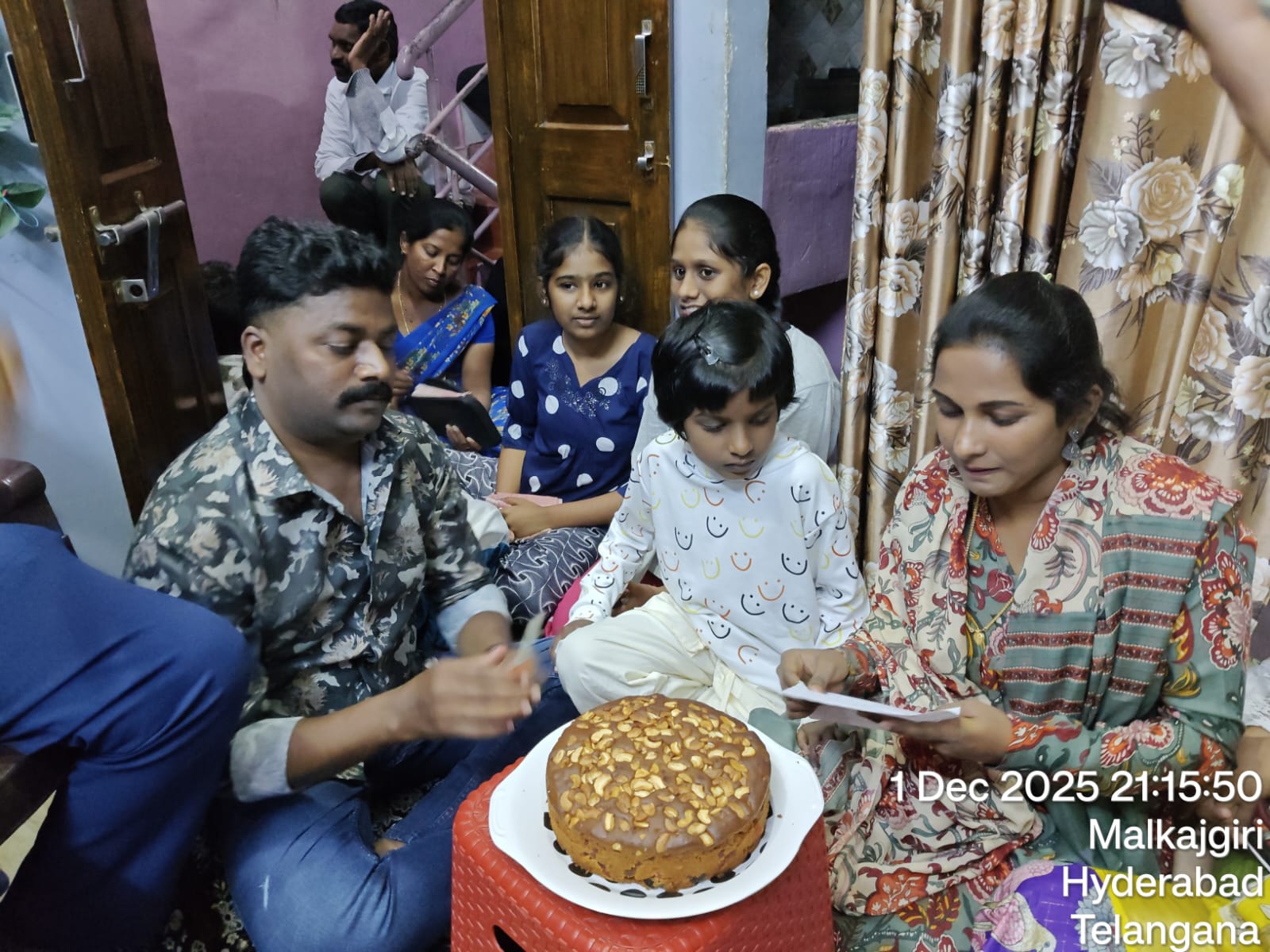 Christmas Celebration at Priyanka Sister Residence – 1 Dec 2025